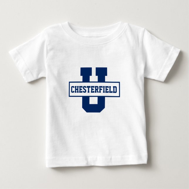 Personalized sports team monogram template baby T-Shirt (Front)