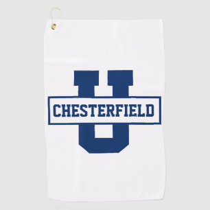 Personalized sports team monogram template golf towel