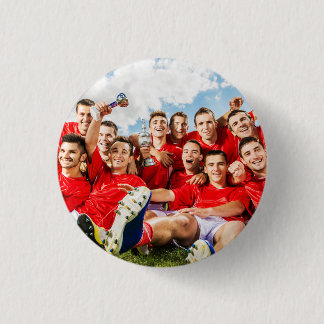 Personalized Sports Team Photo Button
