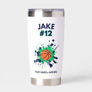🏆 Personalized Sports Tumbler Custom Name