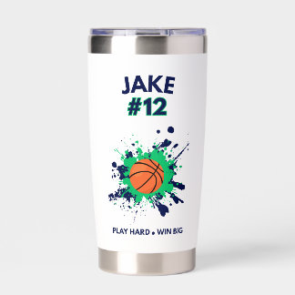 🏆 Personalized Sports Tumbler | Custom Name