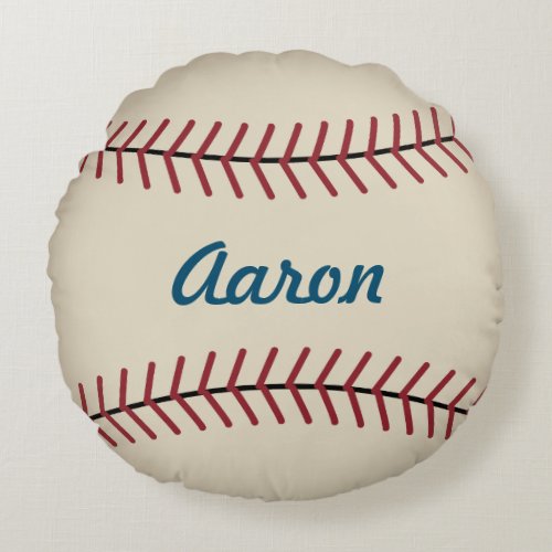 Personalized Sports Vintage Baseball Pillow Gift