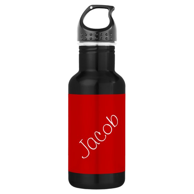 Personalized Sports Water Bottle (Front)