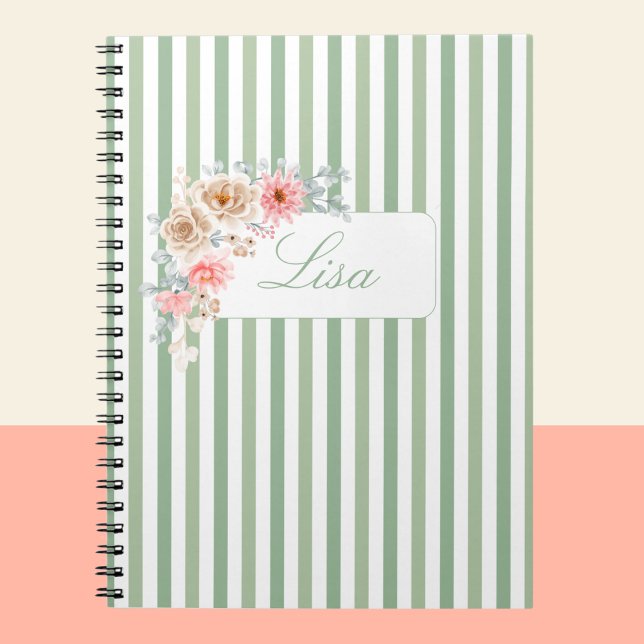 Personalized Spring Blossom Notebook (Creator Uploaded)