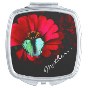 Personalized Square Compact Mirror/Butterfly Mirror For Makeup