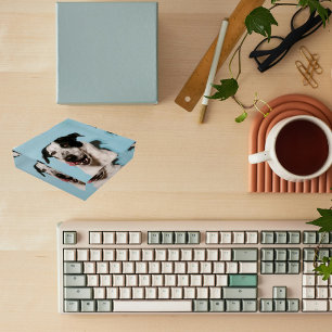 Personalized Square Pet Photo Paperweight