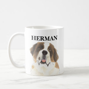 Personalized St. Bernard Coffee Mug