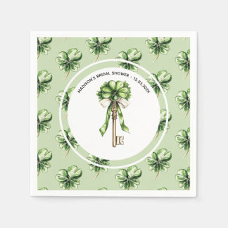 Personalized St. Patrick’s Day Bridal Shower Napkins