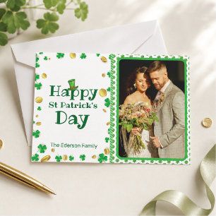 Personalized St. Patrick’s Day Photo Card  
