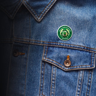 Personalized St. Patrick's Day Cat Shoemaker Button