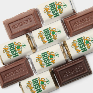 Personalized St Patrick's Day I Love Irish Nerds Hershey's Miniatures