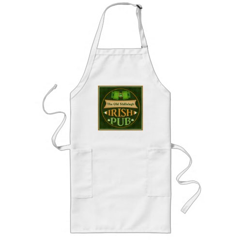 Personalized St Patricks Day Irish Pub Apron