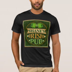 Personalized St. Patrick's Day Irish Pub T-Shirt