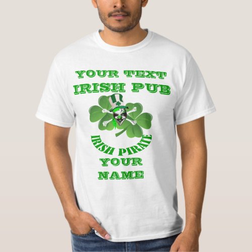 Personalized St Patricks  day T_Shirt