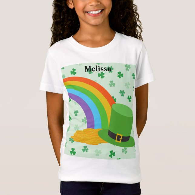 Personalized St. Patrick's Day T-Shirt (Front)