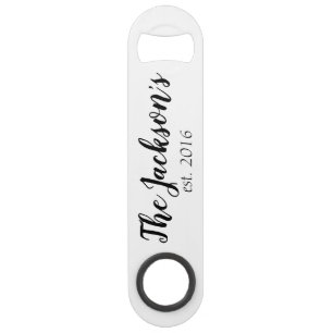 Personalized Stainless Steel Bottle Opener