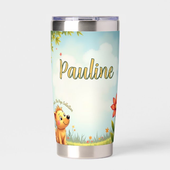 Personalized Stainless Steel Thermal Tumbler (Front)