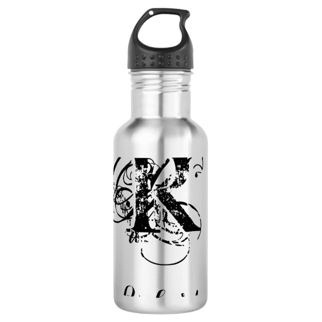 Personalized  stainless steel water bottle (Front)