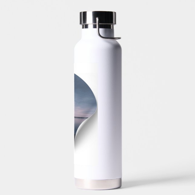 – Personalized Stainless Steel Water Bottle (Left)