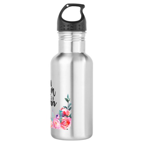 Personalized stainless steel water bottle 18 oz