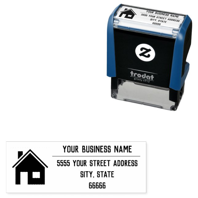 Personalized Stamp Custom Your Logo Address Name (In Situ)