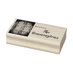 Personalized Stamp Rustic Tin Panel Ceiling Countr