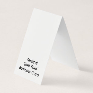 Personalized Standard Semi-Gloss Folded  Business Card