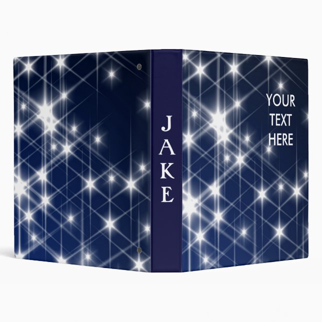 PERSONALIZED STAR AVERY BINDERS PATRIOTIC (Background)