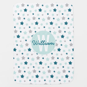 Personalized Star Baby Name Blanket