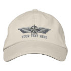 Personalized Star Badge Pilot Wings