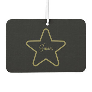 Personalized Star Car Air Freshener
