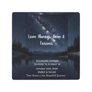 Personalized Star Map Couple Wall Art