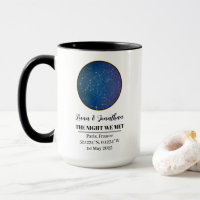 Personalized Star Map Mug: The Night We Met