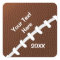Personalized STAR Shaped Football Stickers