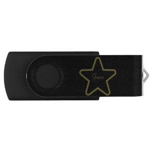 Personalized Star USB Flash Drive