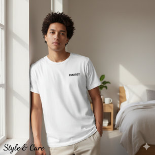 Personalized STARBOY Embroidered T-Shirt