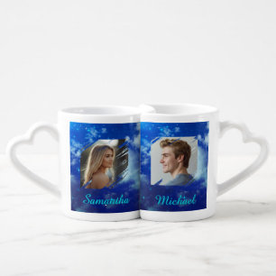 Personalized Starry Night Couple Mugs   His & Hers