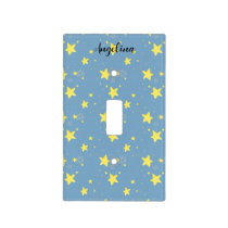 Personalized Stars Pattern Light Switch Cover