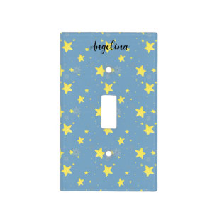 Personalized Stars Pattern Light Switch Cover