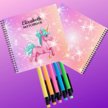 Personalized stars Sketchbook