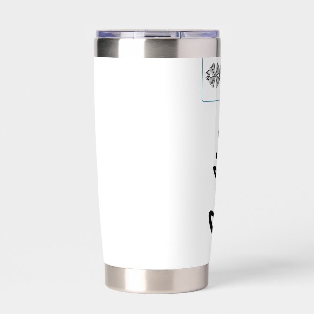 Personalized Stars Wedding  Insulated Tumbler (Front)