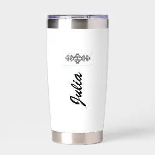 Personalized Stars Wedding Insulated Tumbler