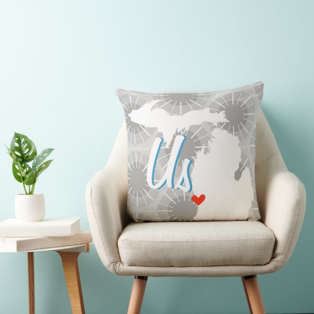 Personalized State Groom's Any Color Pillow (Chair)