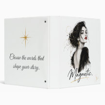 Personalized Statement Binder | Magnetic. Avery 1"