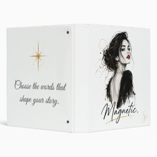 Personalized Statement Binder Magnetic. Avery 1"