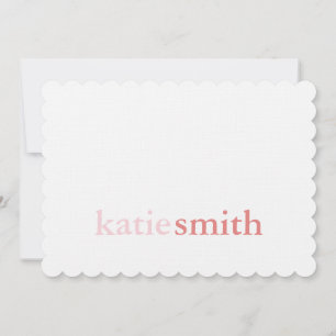 Personalized Stationery   Custom Note Cards