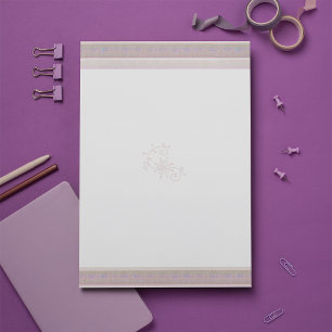 Personalized Stationery Template