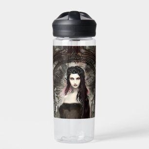 Personalized Steampunk Fallen Angel   Dark Art  Water Bottle