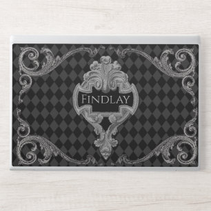 Personalized Steampunk Goth HP Laptop Skin