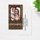 Personalized steampunk photo template (Desk)